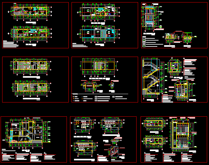 ban-ve-autocad-kien-truc-nha-5x20m