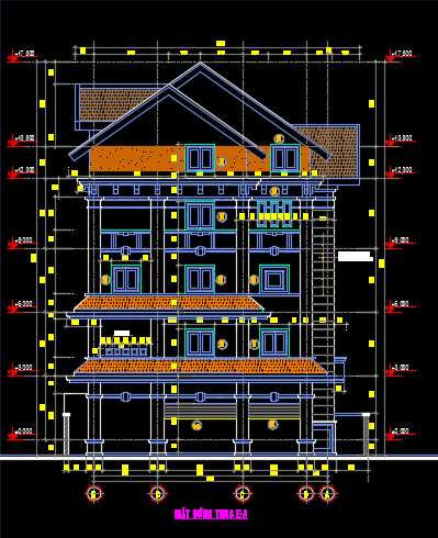 Biệt thự hiện đại 15x18m