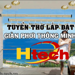 Tuyển thợ lắp đặt giàn phơi, lưới an toàn , bạt che nắng tại Hà Nội 2017