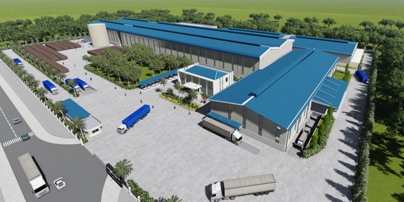 Dự án nhà máy sản xuất giấy 50.000 m2