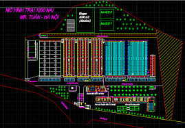 Bản vẽ thiết kế trại heo Hà Tĩnh