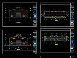 File autocad nhà xưởng