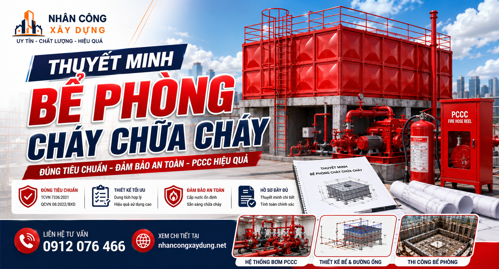 Thuyết minh bể Phòng cháy chữa cháy