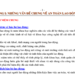 Bài giảng An toàn lao động – Nguyễn Văn Mỹ