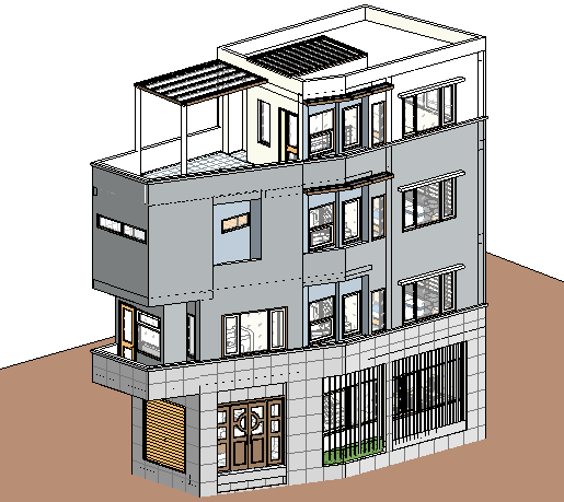 1. FILE REVIT NHÀ PHỐ FULL (SƯU TẦM)