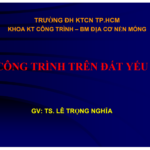 Công trình trên đất yếu