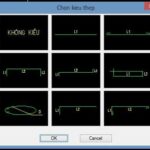 Autolisp Thống kê cốt thép