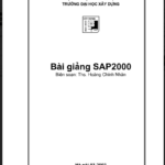 Bài giảng sap2000 – đại học xây dựng