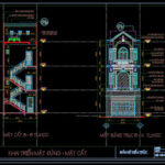 Nhà dân 3 tầng – bản vẽ chi tiết.