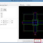 Lispcad tự động bản vẽ móng đơn