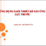 Ứng dụng safe để thiết kế sàn ứng lực trước