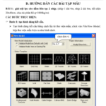 Hướng dẫn các bài tập mẫu Sap2000