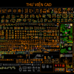 Thư viên nội thất autocad