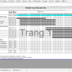 2 file tiến độ excel ứng dụng