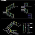 Mẫu cầu thang – lan can inox