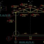 Bản vẽ kèo nhịp 4.5 m