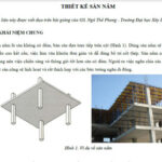 Thiết kế sàn nấm – GS Ngô Thế Phong