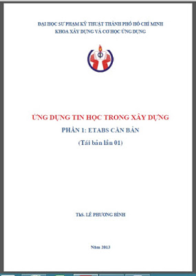 Ứng dụng tin học trong xây dựng – etabs căn bản