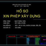 Hồ sơ xin phép xây dựng nhà cấp 4