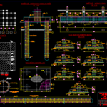 Bản vẽ đồ án sinh viên phương án mong băng và cọc khoan nhồi