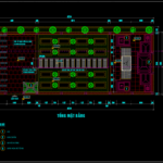 Bản vẽ khu lăng mộ file autocad