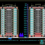 Bản vẽ kiến trúc đồ án tốt nghiệp chung cư cao 16 tầng