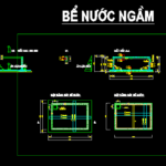 Bảng tính toán bể nước ngầm hay