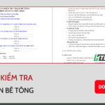 Biên bản kiểm tra trạm trộn BTXM