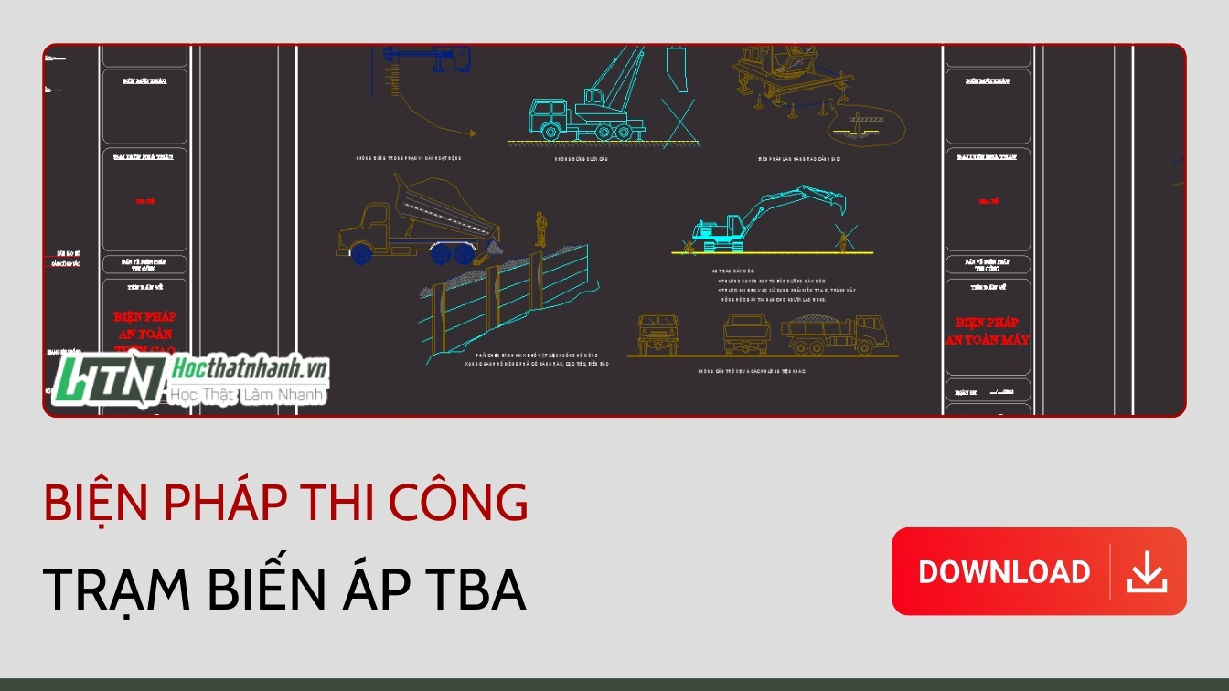 Biện pháp thi công trạm biến áp TBA