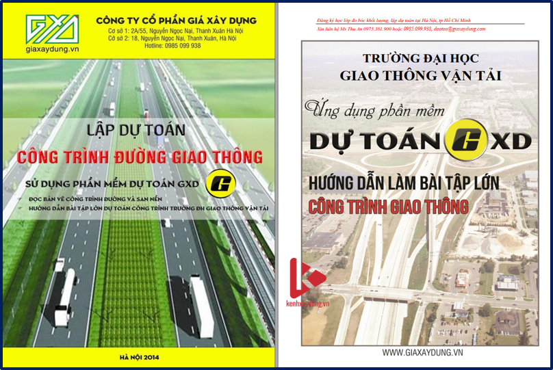 [TL] Giáo trình lập dự toán đường giao thông