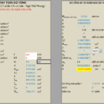 FILE EXCEL TÍNH ĐỘ VÕNG SÀN