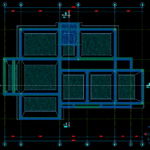 Bản vẽ nhà 1 tầng 11 x 18m_1F