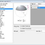 Phần mềm tính thể tích, diện tích