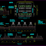 File autocad bản vẽ thiết kế chi tiết Mộ Liệt Sỹ