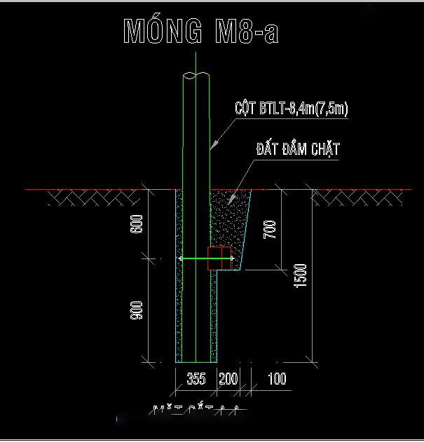 Thư viện cad_Thiết kế móng đơn và đôi