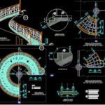 Tổng hợp 17 file thư viện cầu thang autocad rất chi tiết