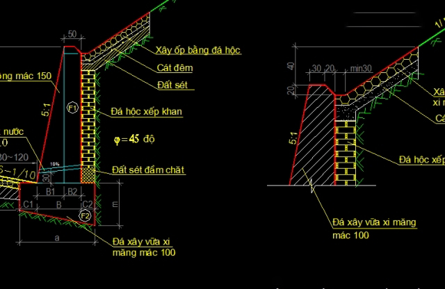 Tổng hợp định hình tường chắn 86-06x chuẩn