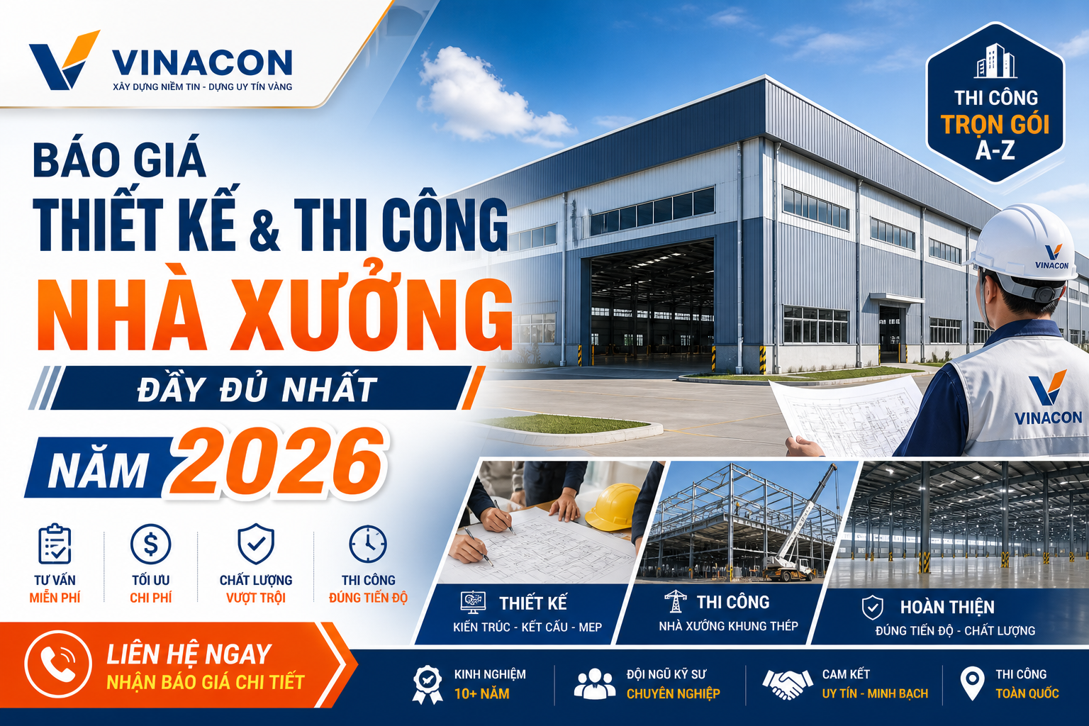 Báo giá nhà xưởng