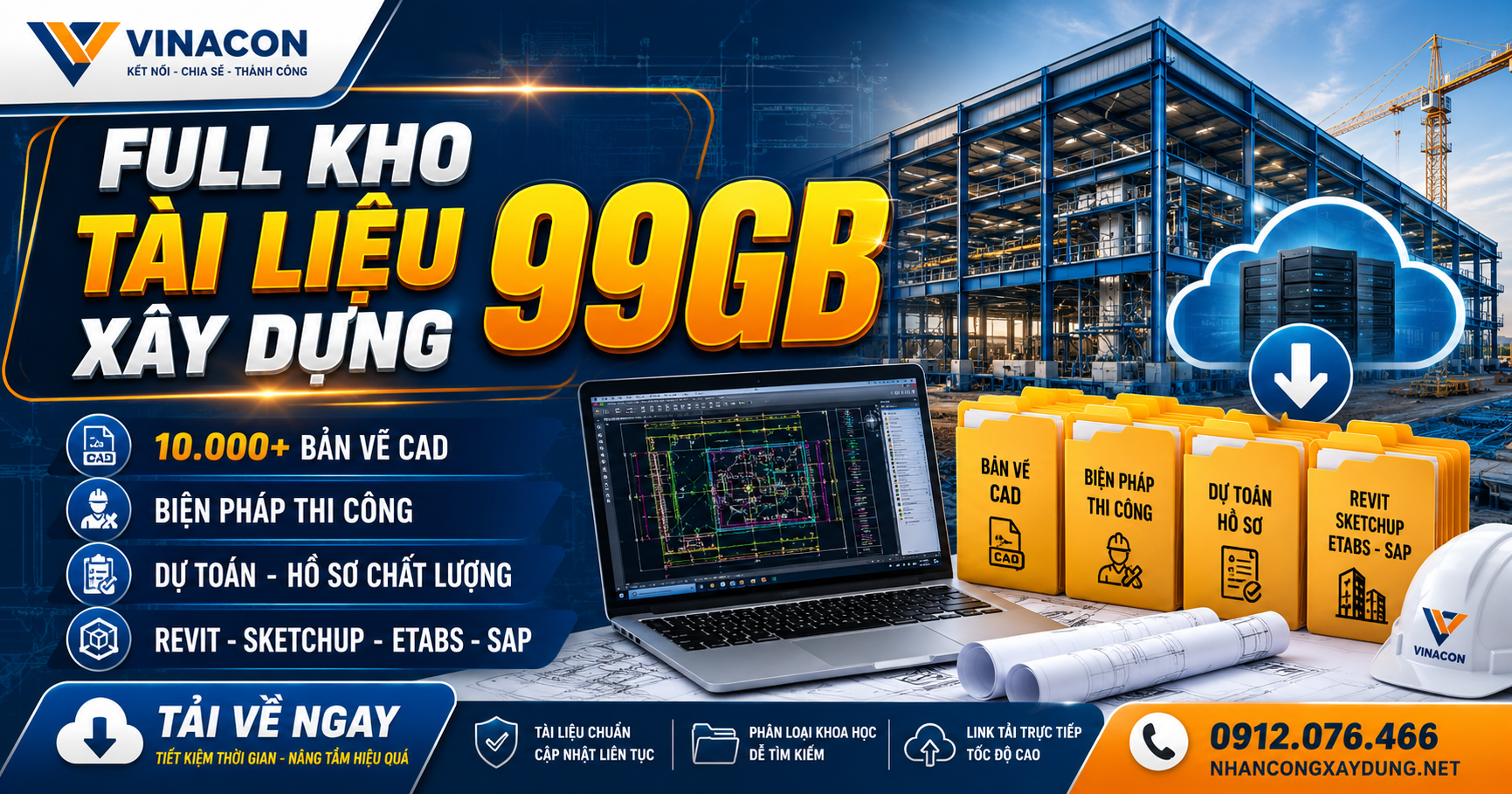 Full Kho tài liệu xây dựng 99GB